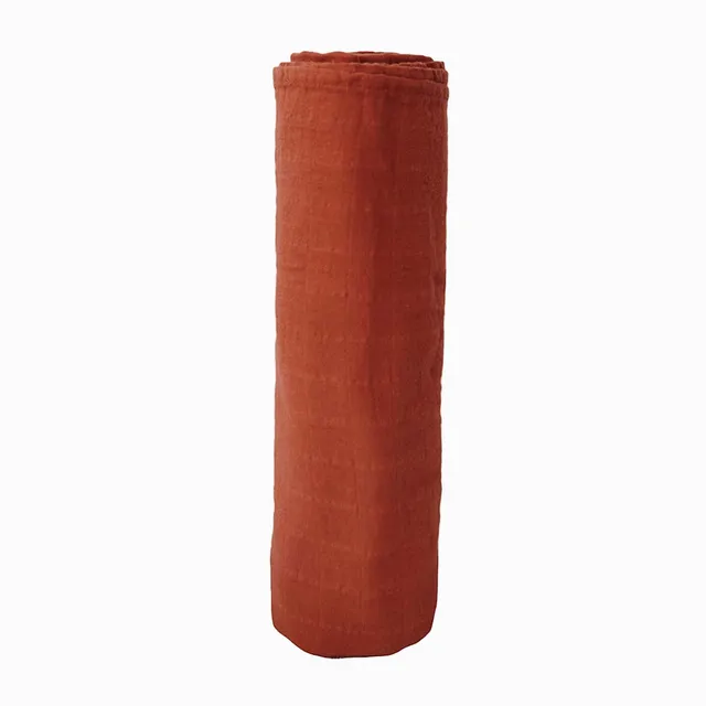 Mushie - Swaddle Auburn