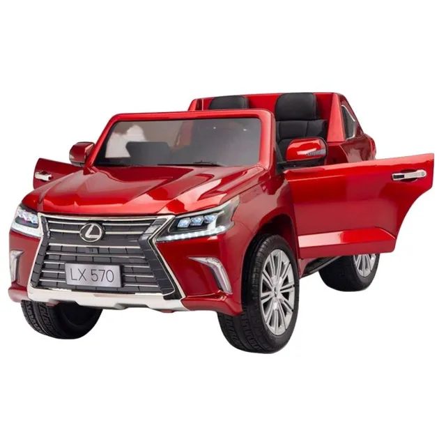 Lexus Kids Ride-On Car – 12V Electric Toy Car in Painted Red with Remote Control & Music