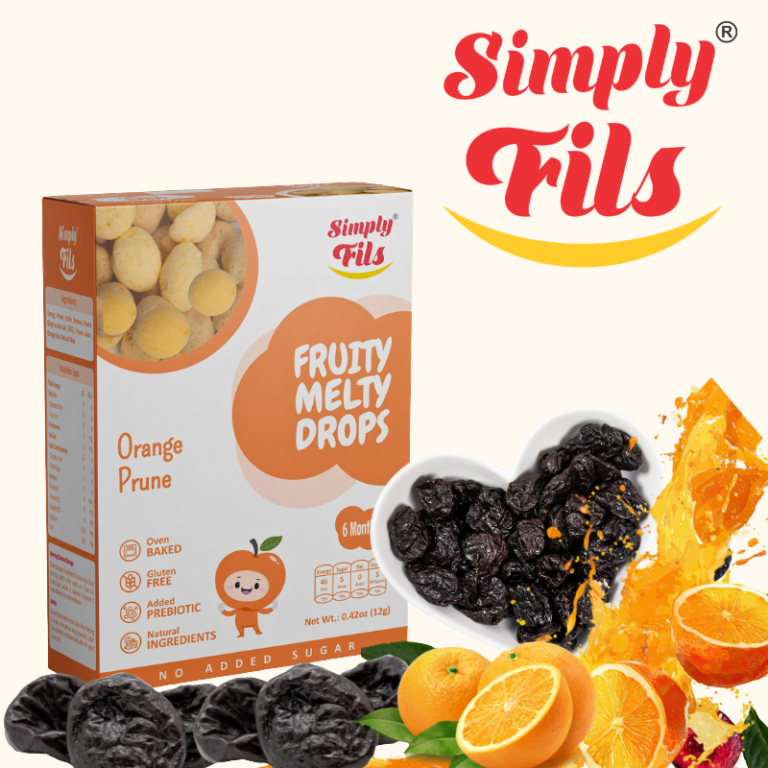 SIMPLY FILS - Fruity Melty Drops -Orange Prune