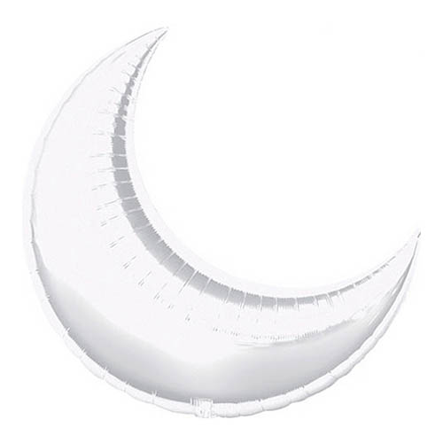 My Party Centre - Blue Crescent Super Shape Balloon - 26in