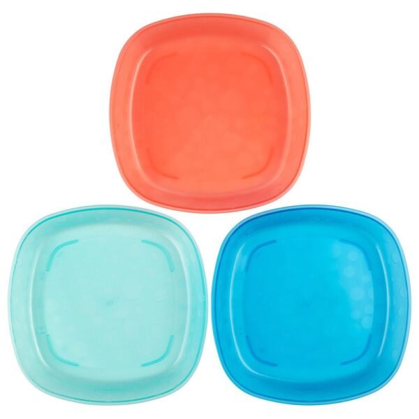 Dr. Browns – Toddler Plates, 3-Pack