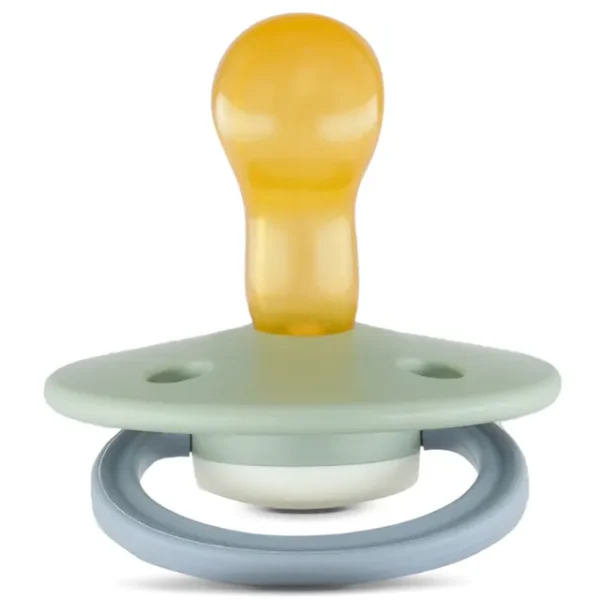 Rebael – Fashion Natural Rubber Round Pacifier Size 1 – Baby 0-6M 1-pack – Cloudy Pearly Pony