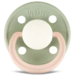 Rebael – Fashion Natural Rubber Round Pacifier Size 1 – Baby 0-6M 1-pack – Cloudy Pearly Poodle