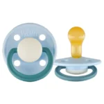 Rebael – Fashion Natural Rubber Round Pacifier Size 1 – Baby 0-6M 1-pack – Cold Pearly Snake