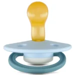 Rebael – Fashion Natural Rubber Round Pacifier Size 1 – Baby 0-6M 1-pack – Cold Pearly Snake