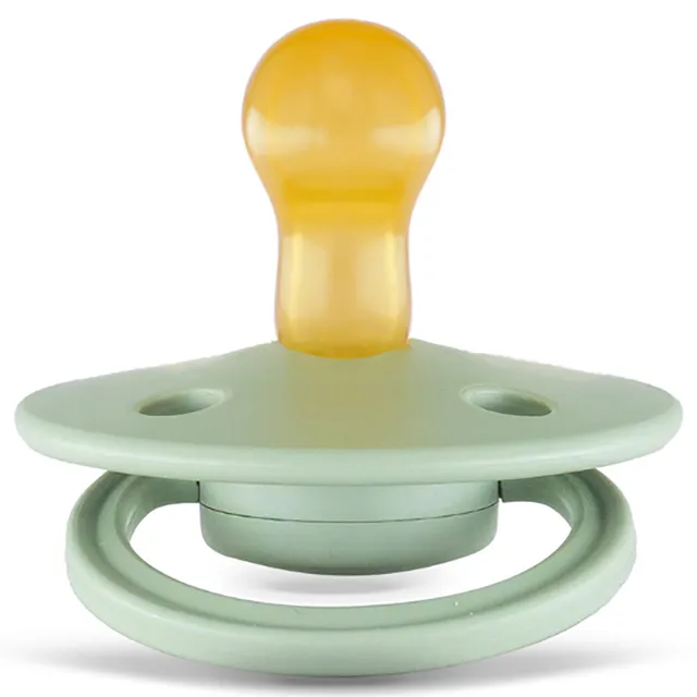Rebael - Mono Natural Rubber Round Pacifier Size 1 - Baby 0-6M 1-pack - Laurel