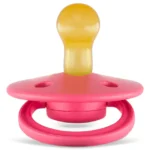 Rebael – Mono Natural Rubber Round Pacifier Size 1 – Baby 0-6M 1-pack – Salmon
