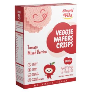 Simply Fils – Baby Cereal with Milk Oatmeal Rice Multifruits + Fruity Melty Drops -Strawberry Banana