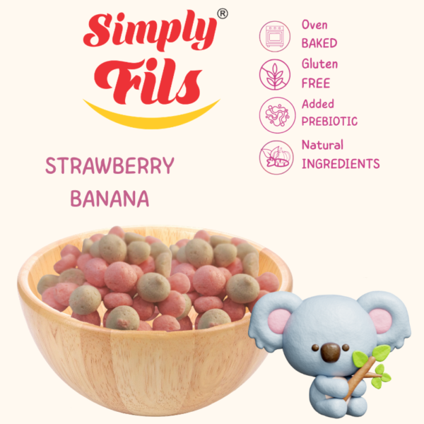 Simply Fils – Fruity Melty Drops – Strawberry Banana