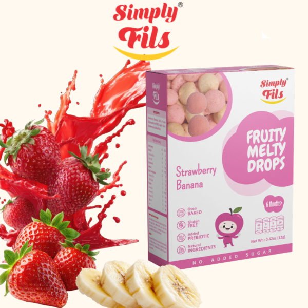 Simply Fils – Fruity Melty Drops – Strawberry Banana
