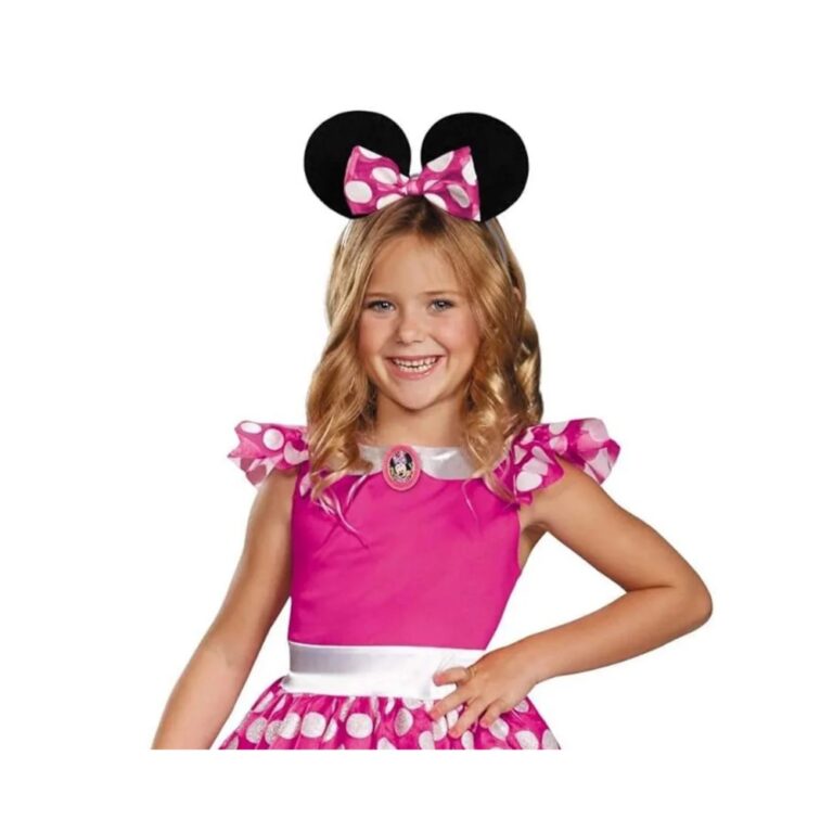 Pink Minnie Mouse Classic (5-6 yrs old)