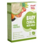 Simply Fils – Baby Cereal with Milk 4grains & 4 vegetables