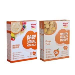 Simply Fils – Baby Cereal with Milk 4grains & 4 vegetables