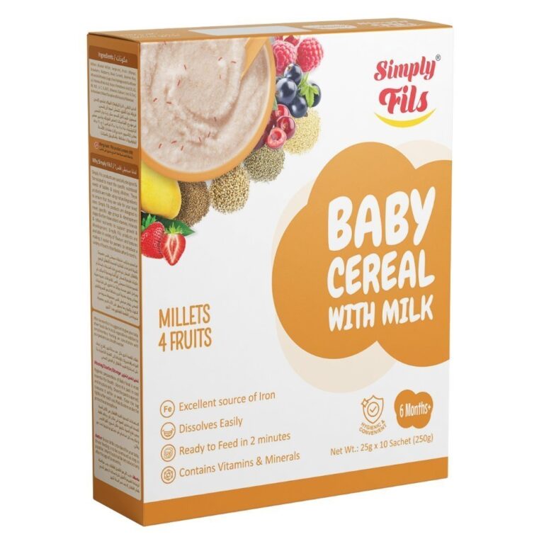 Simply Fils - Baby Cereal with Milk Millets 4 Fruits