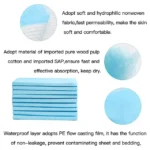 Smurf – Box of 10 Disposable Changing Mats