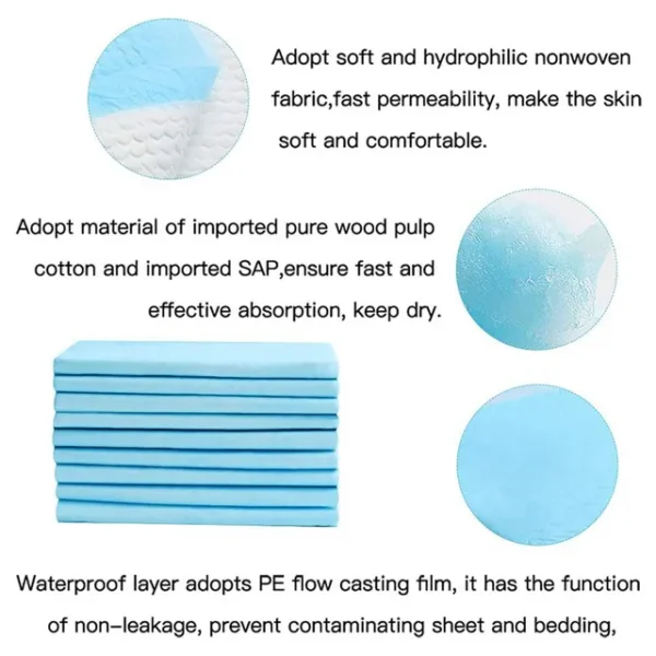 Smurf – Box of 10 Disposable Changing Mats