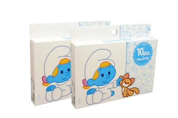Smurfs – Disposable Changing Mats, Box of 10pcs (Bundle of 2)