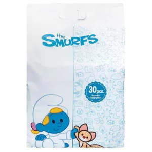 Smurfs – Box Of 30 Disposable Changing Mats