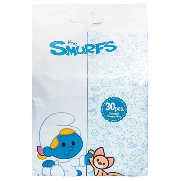 Smurfs – Box Of 30 Disposable Changing Mats