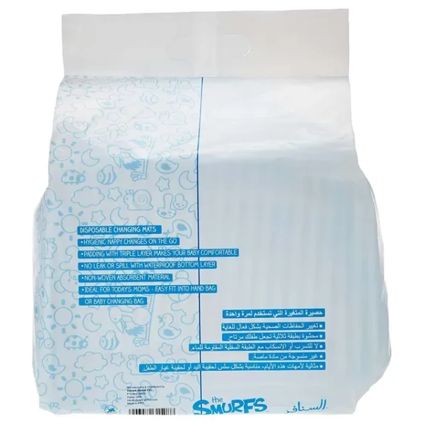 Smurfs – Box Of 30 Disposable Changing Mats
