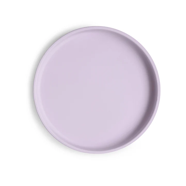 Mushie - Classic Silicone Suction Plate Soft Lilac