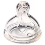 Tigex – 2 Wide Neck Silicone Teats Autonomy+ +6M Liquids/Soups