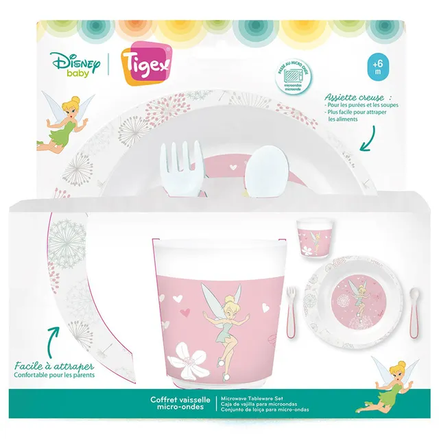 Tigex - Feeding Set 3 Pieces Tinkerbell