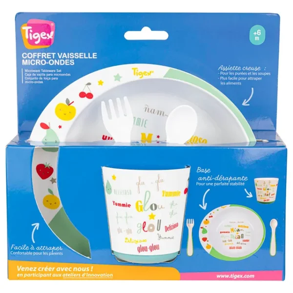 Tigex – Microwave Tableware Set