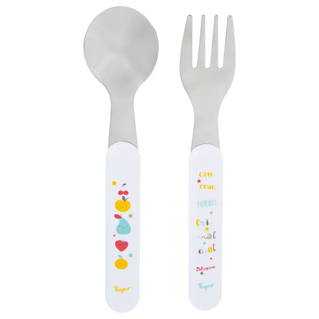 Tigex - Set Of 2 Stainless Steel Cutlery