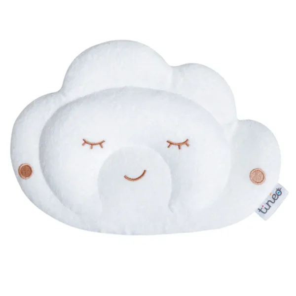 Tineo – Headrest Baby Pillow – Cloudy White