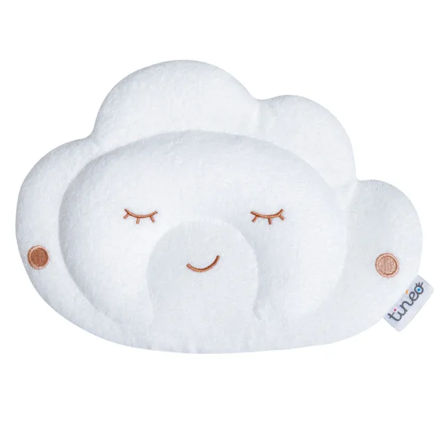 Tineo - Headrest Baby Pillow - Cloudy White