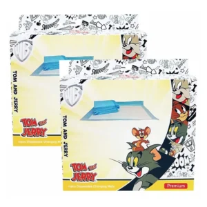 Tom & Jerry – Disposable Changing Mats Box of 10pcs – Buy 1 Get 1 Free