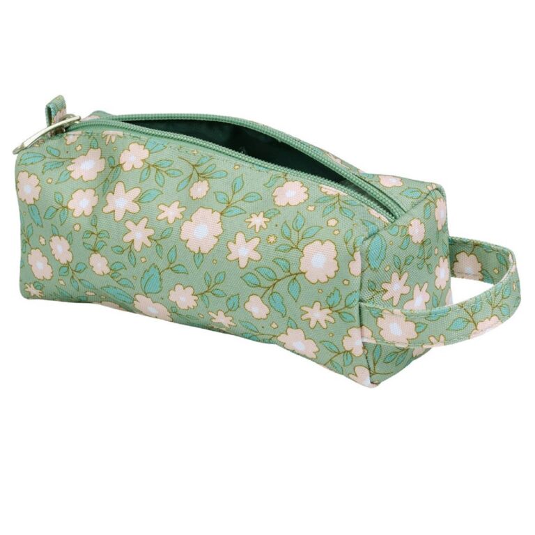 A Little Lovely Company - Pencil Case Blossoms Sage