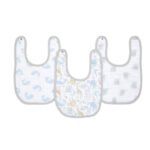 Aden + Anais – Essentials Cotton Natural Snap Bib – Pack of 3