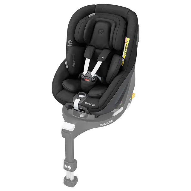 Maxi-Cosi Pearl 360 i-Size Car Seat - Authentic Black, Rotative, 0-4y, G-Cell Side Impact, ISOFIX Base Compatible, ClimaFlow