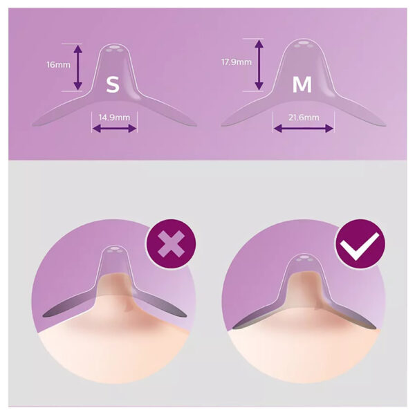 Philips Avent Nipple Shield Small X2