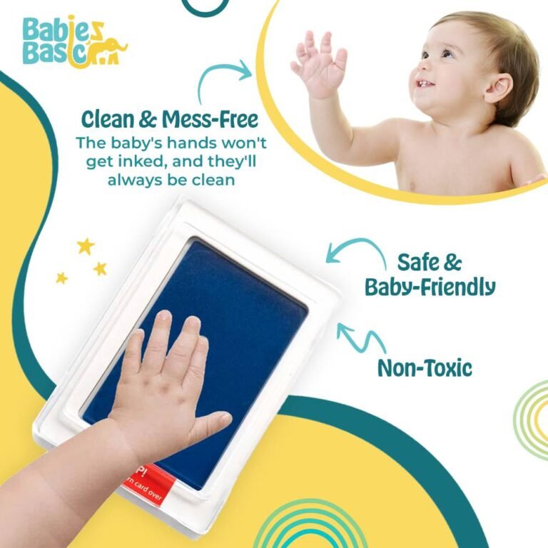 Babies Basic - Clean Fingerprint with two imprint cards - Navy Blue