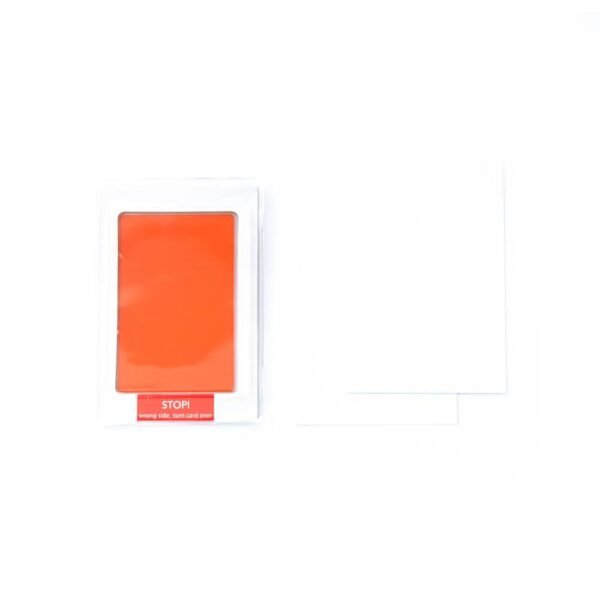 Babies Basic – Clean Fingerprint with two imprint cards – Orange