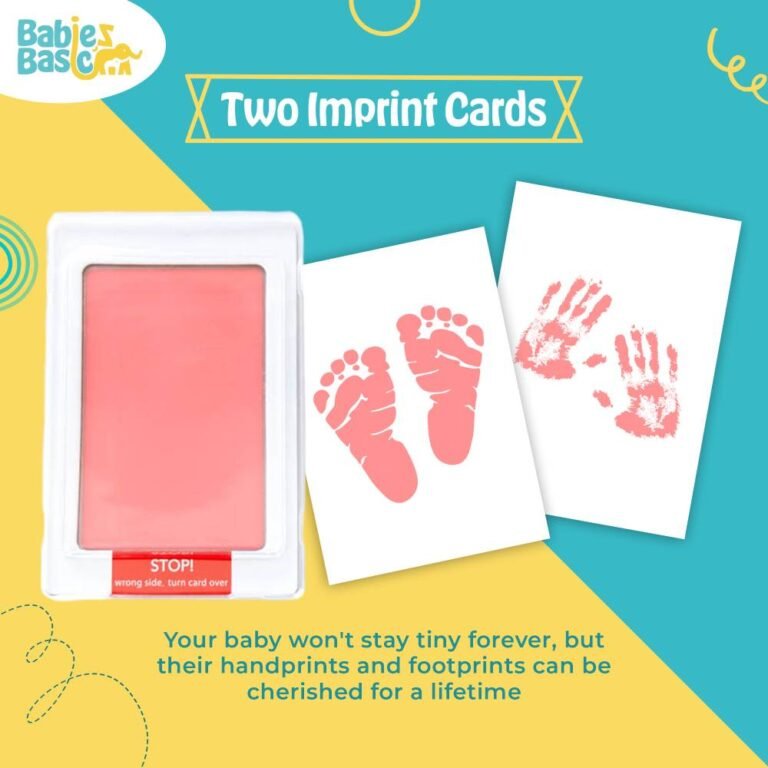Babies Basic - Clean Fingerprint with two imprint cards - Pink