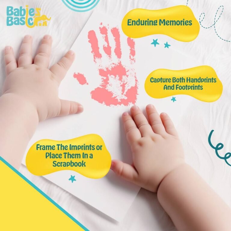Babies Basic - Clean Fingerprint with two imprint cards - Pink