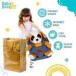 Babies Basic – Kid/Baby bag with detachable Teddy – Brown