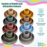Babies Basic – Silicone Plate – Bowl and Cup- Indigo