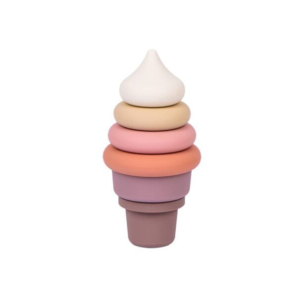Babies Basic – Silicone Stacking Toy – Ice Cream