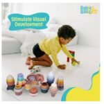 Babies Basic – Silicone Stacking Toy – Ice Cream