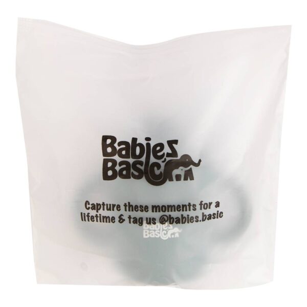 Babies Basic – Stage 1 Silicone Trainer Cup with handles for Babies – Blue