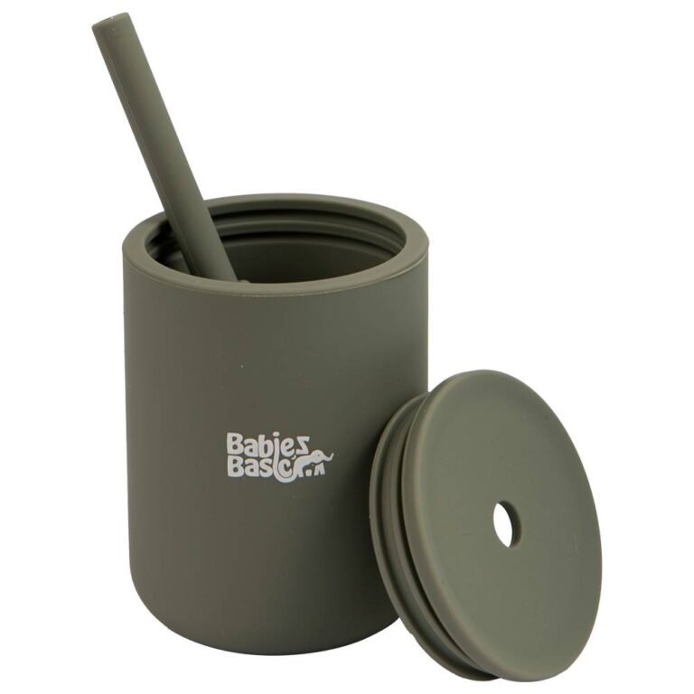 Babies Basic - Stage 3 Silicone Cup for Kids - Green