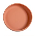 Babies Basic – Feeding Set – Plate with suction – Brown
