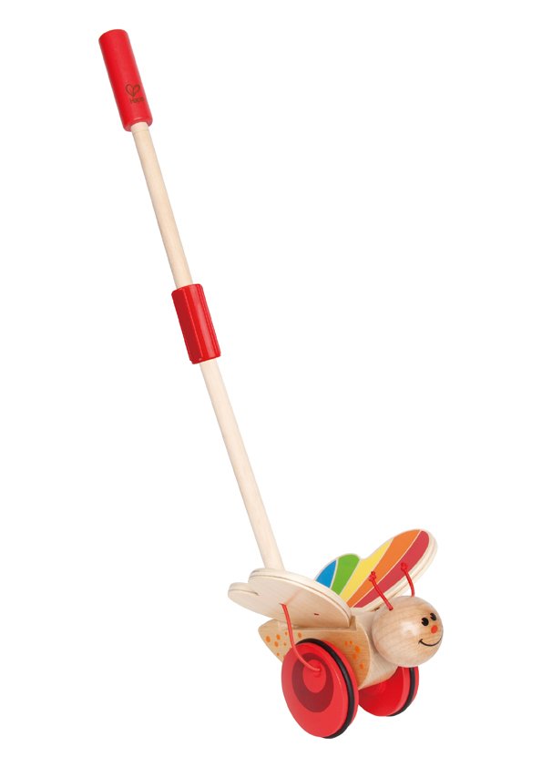 Hape Butterfly Push pull toys