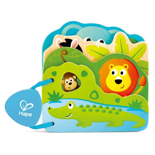 Hape – Baby’s Wild Animal Book