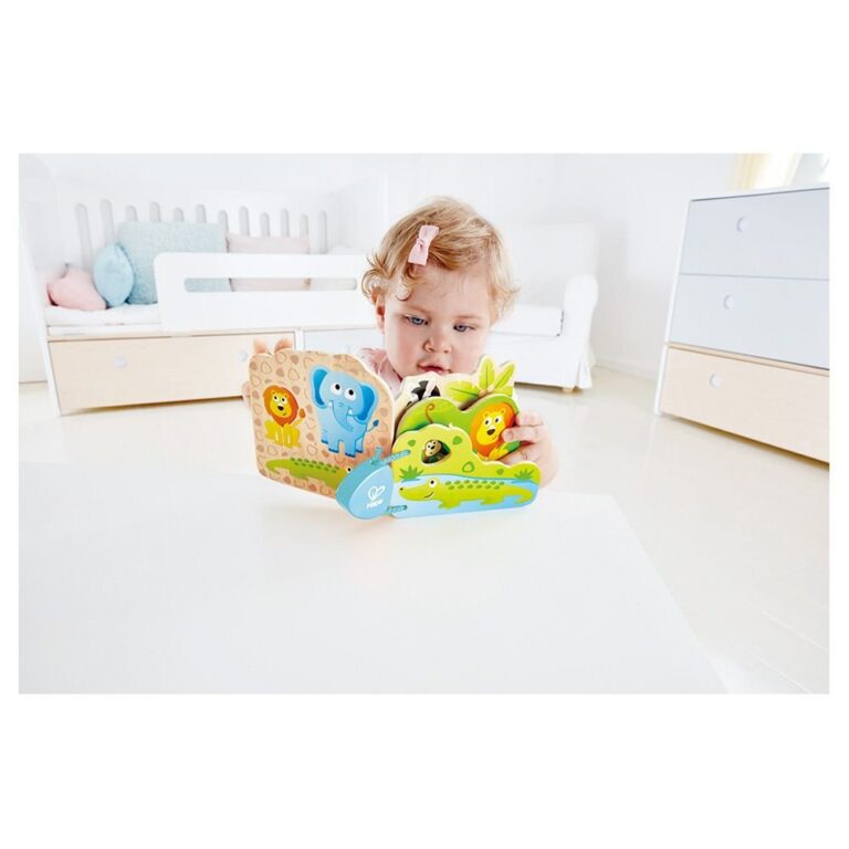 Hape - Baby's Wild Animal Book